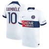 Officiële Voetbalshirt Paris Saint-Germain Dembele 10 Uit 2023-24 - Heren